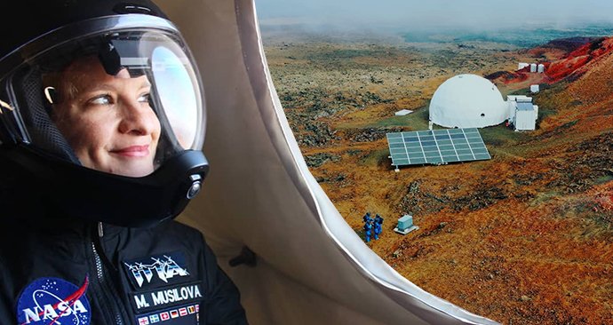 Slovenská Marťanka Michaela Musilová šéfuje simulované vesmírné základně na Havaji.