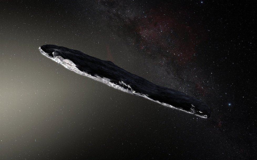 Vesmírný návštěvník Oumuamua je jen kus šutru...