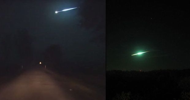 UFO nad Českem? Obyvatele vyděsil vzácný úkaz