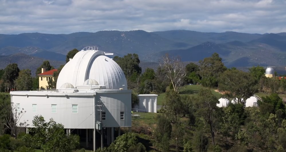 Observatoř Mount Stromlo nedaleko australského hlavního města Canberry.