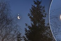 Když se potká Měsíc s Venuší: Tenhle úkaz už jen tak neuvidíte