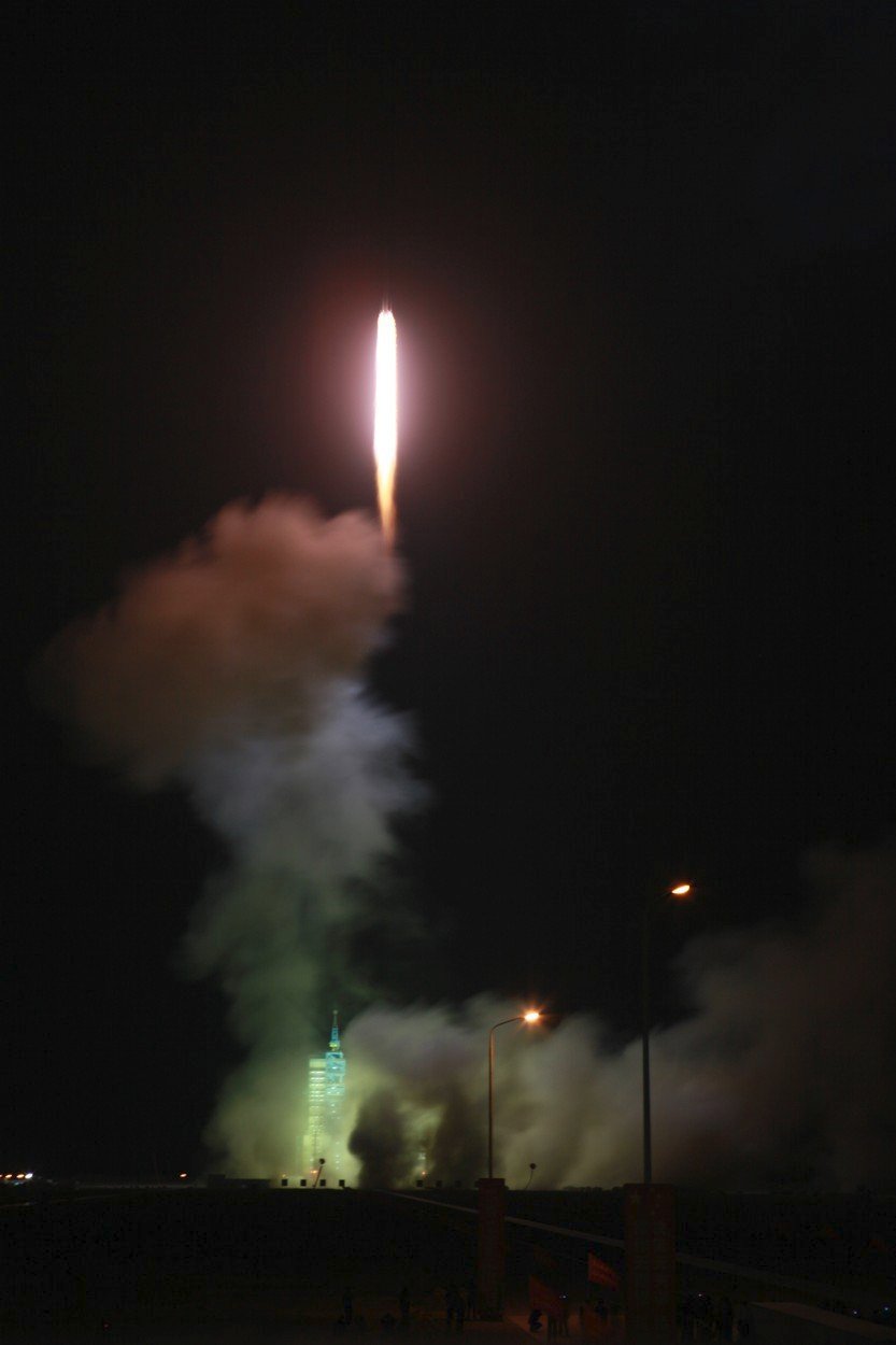 Tiangong-1 při vzletu 29.9.2011