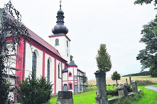 Obnovou prošel nedávno kostel svatého Šimona a Judy.