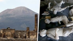 Římany pohřbené lávou Vesuvu dělilo od záchrany pár minut, překvapili archeologové