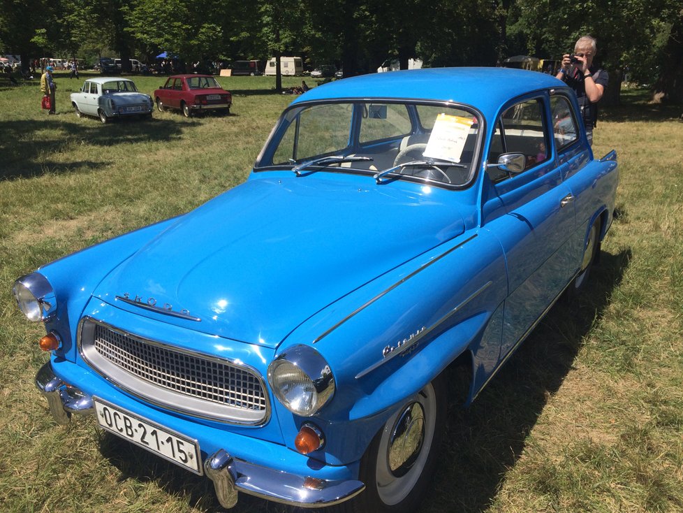 Stará dobrá Škoda Octavia, rok výroby 1963.