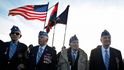 veteráni spojeneckých sil při oslavách 70. výročí vylodění v Normandii