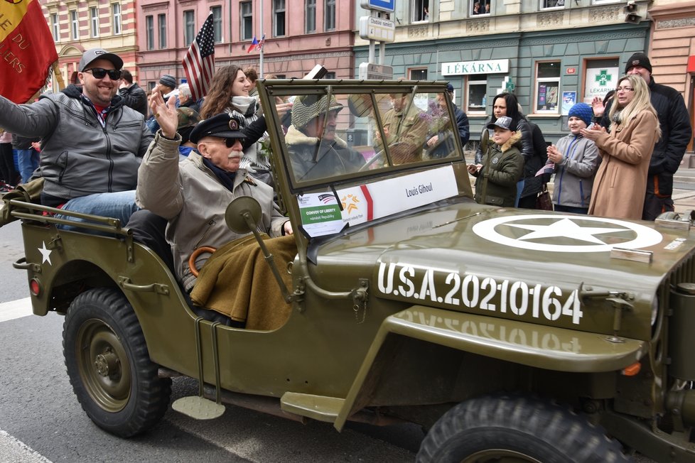 Belgický válečný veterán Louis Gihoul.