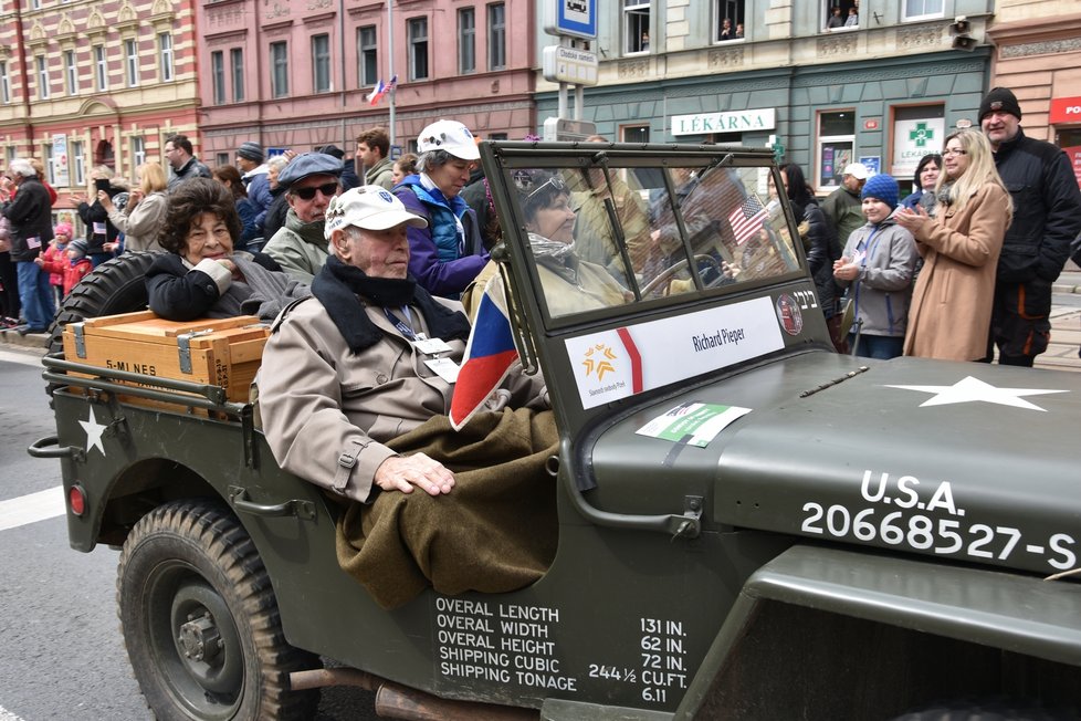 Americký válečný veterán Richard Pieper.