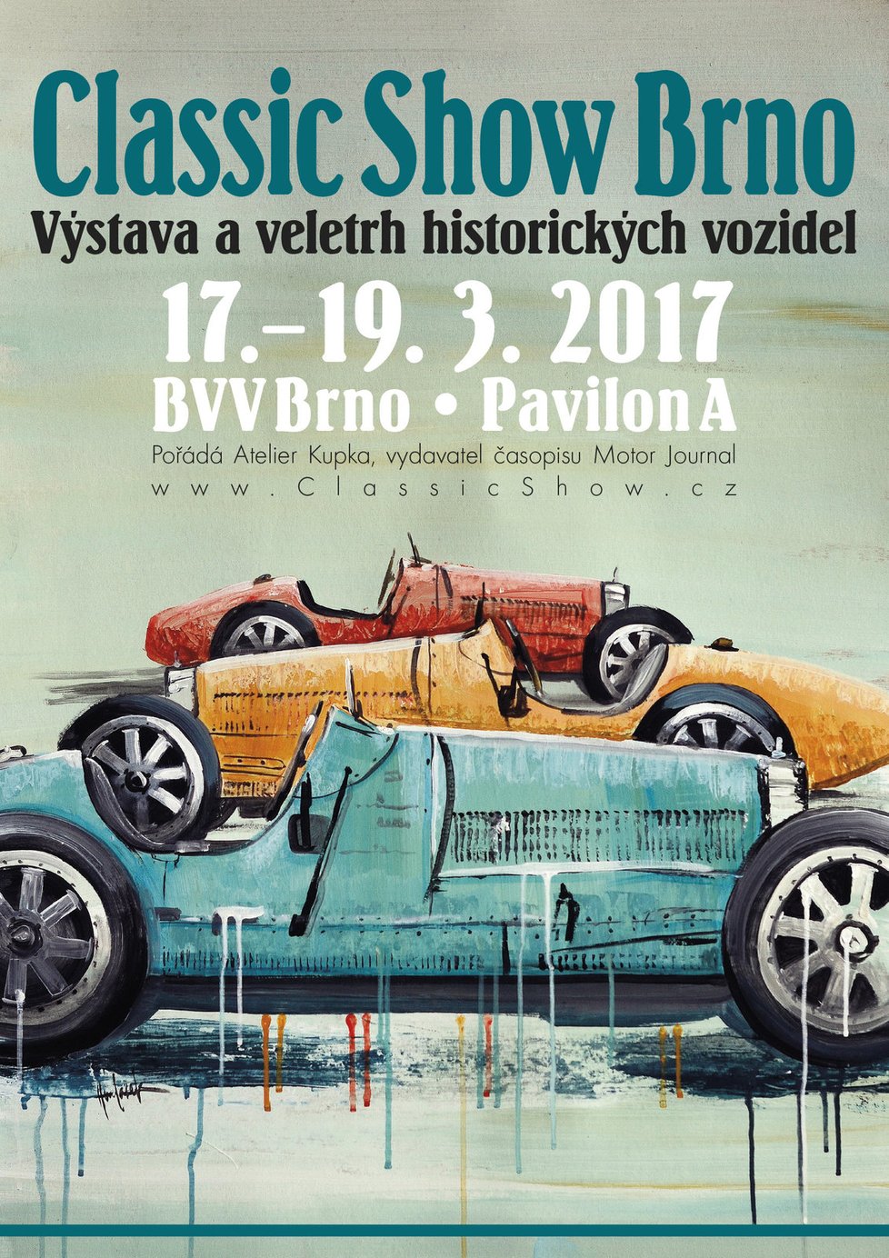 Brněnské výstaviště přivítá Classic Show s legendárními historickými vozy.