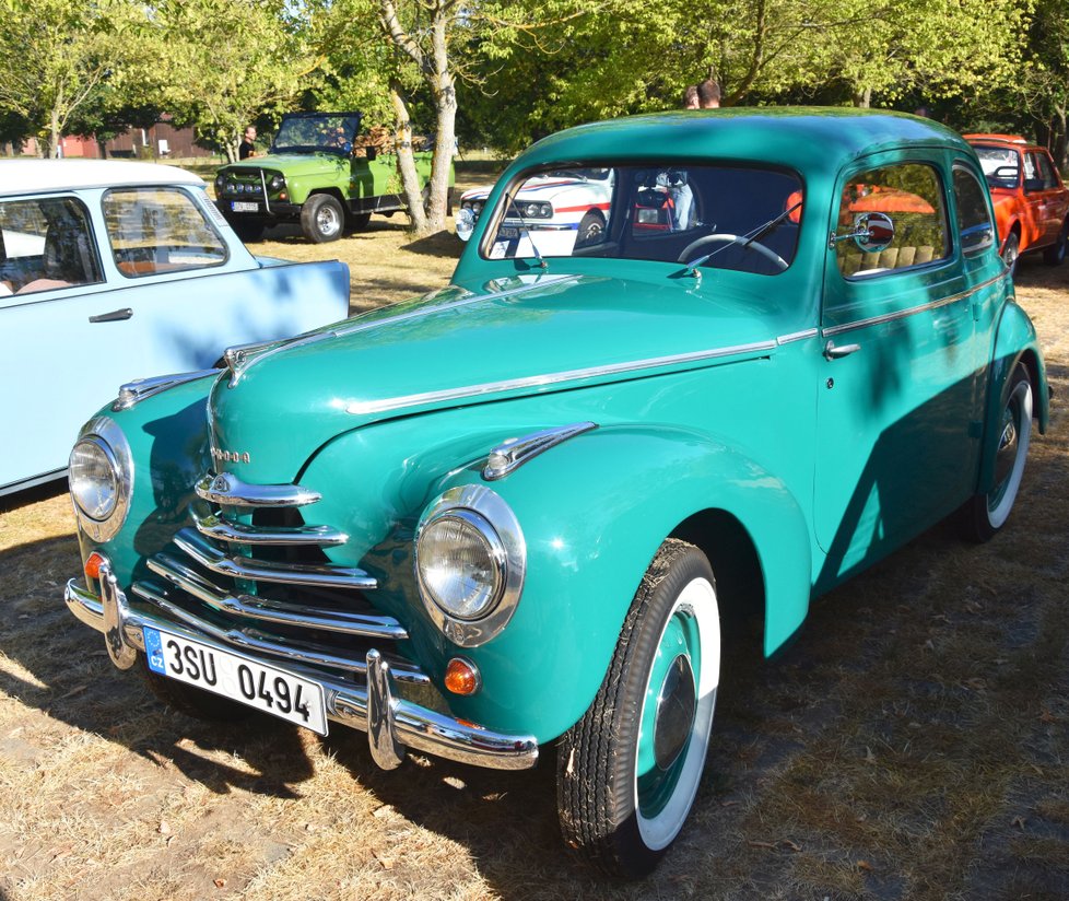 Automobil Škoda 1001 Tudor, typ 938 z roku 1947.