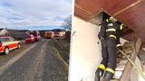 Muž z Větřkovic skončil vážně popálený poté, co mu vzplála stodola