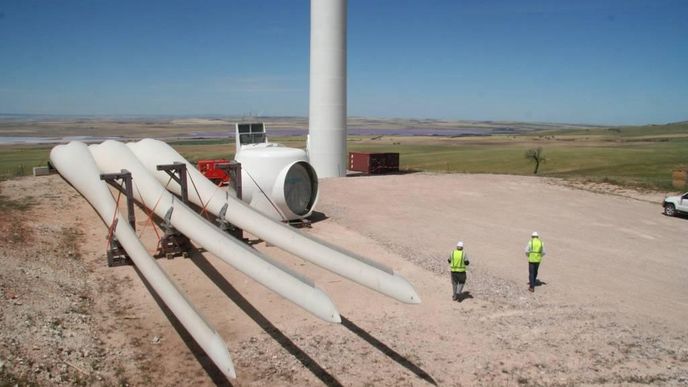 Větrné turbíny Siemensu v Austrálii (ilustrační foto)