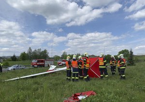 V Hranicích havaroval větroň, pilot nepřežil