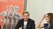 Petr Větrovský na tiskové konferenci mezinárodního festivalu sportovních filmů SPORTFILM v Liberci