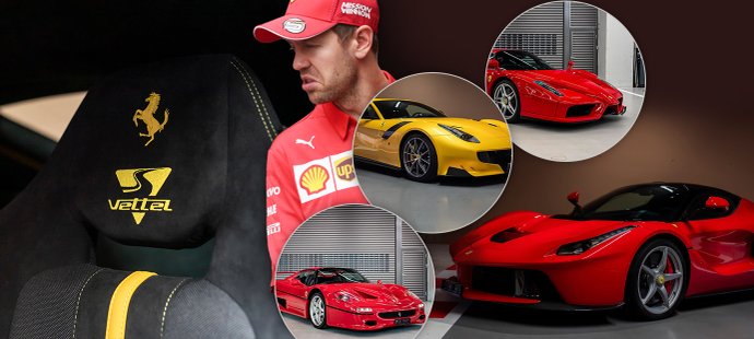 Sebastian Vettel skončil ve Ferrari, tak to vzal šmahem a vyčistil garáž.