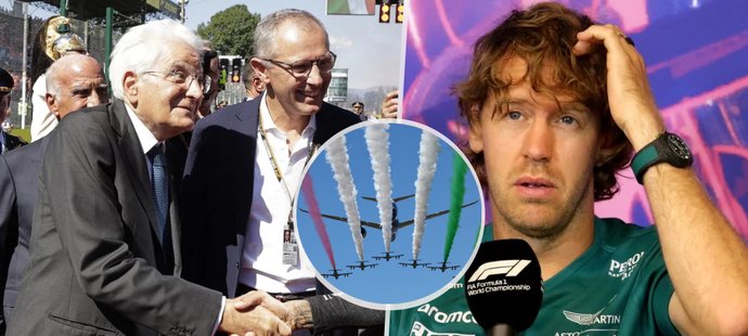 Vettelovi se v Itálii nelíbil průlet letadel, za který pořádně »natřel« italského prezidenta