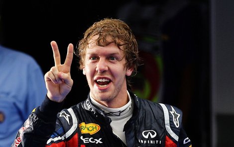 Vettel je před novou sezonou báječně naladěný.