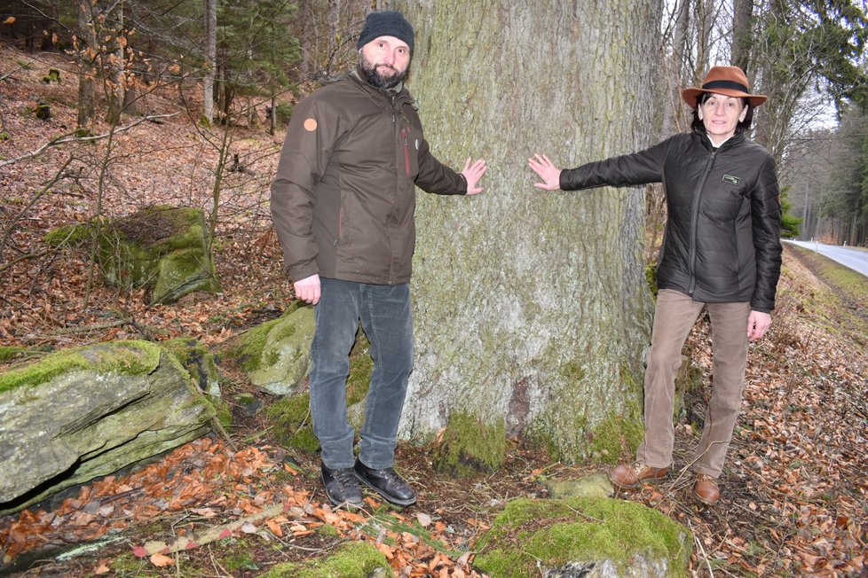 Nejbedlivěji Vévodkyni střeží revírník Svatopluk Folta a inspektorka ochrany přírody Hana Komárková.