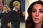 Princ George žárlí na sestru? Vévodkyně Kate promluvila o nástrahách domácí výuky!