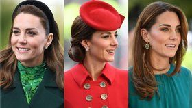 Vlasy podle Kate: Nejkrásnější účesy vévodkyně, kterými oslnila svět