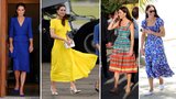 Rafinované modely Kate! Proč vybrala na turné po Karibiku zrovna tyto barvy?
