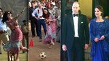Královský odpal: Kate a William se předvedli na návštěvě v Indii