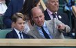 Kate, William a George ve Wimbledonu