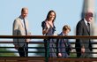 Kate, William a George ve Wimbledonu