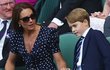 Kate, William a George ve Wimbledonu