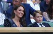 Kate, William a George ve Wimbledonu