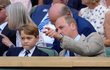 Kate, William a George ve Wimbledonu