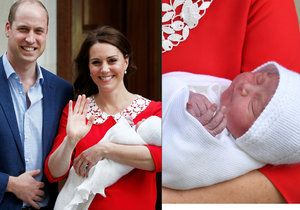 Vévodkyně Kate a prince William se pochlubili jejich třetím potomkem.