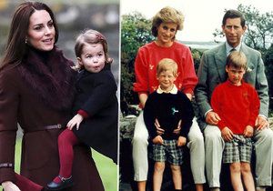 Vévodkyně Kate napodobuje Dianu (†36) i ve výchově! Co dětem dopřává?