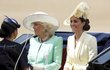 Camilla, Kate a Meghan na oslavách královny