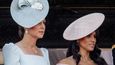 Vévodkyně Kate a vévodkyně Meghan poprvé spolu na Trooping the Colour