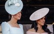 Vévodkyně Kate a vévodkyně Meghan poprvé spolu na Trooping the Colour
