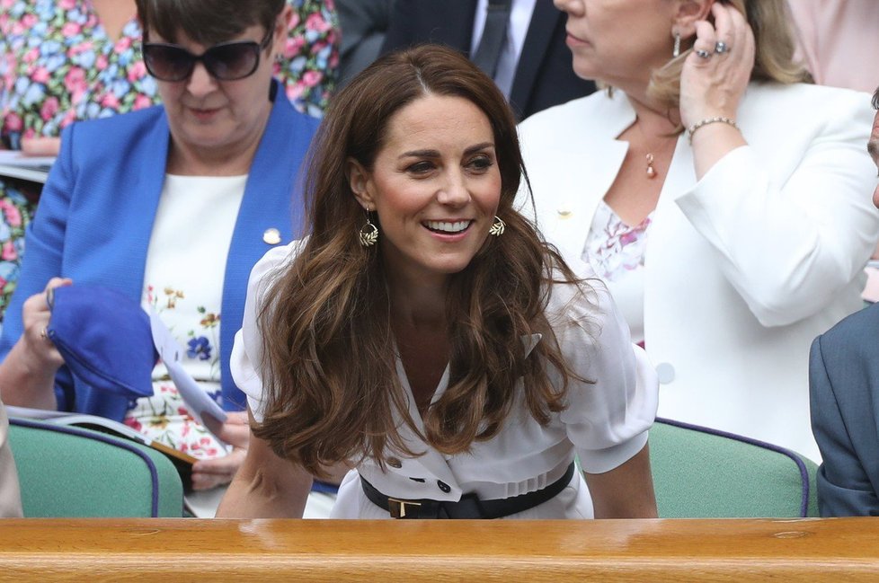 Vévodkyně Kate na Wimbledonu