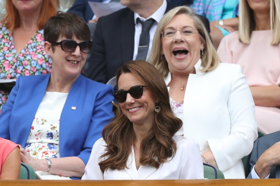 Vévodkyně Kate na Wimbledonu