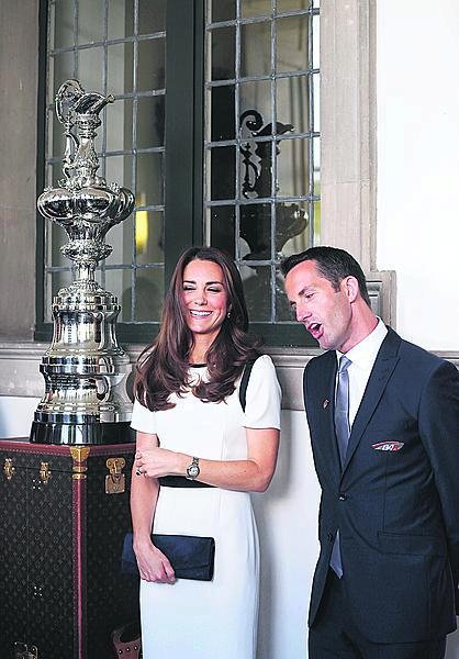 Červen 2014, Kate je hrdou patronkou jeho charity v Greenwichi