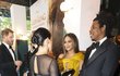 Vévodkyni Meghan na premiéře Lvího krále zastínila zpěvačka Beyoncé