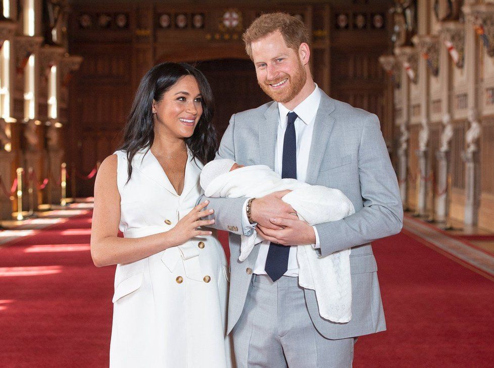 Princ Harry a vévodkyně Meghan představili syna.