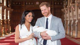 Princ Harry a vévodkyně Meghan představili syna. 
