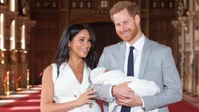 Princ Harry a vévodkyně Meghan představili syna