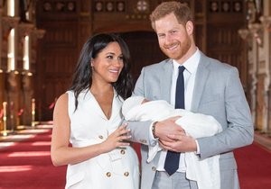 Princ Harry a vévodkyně Meghan představili syna