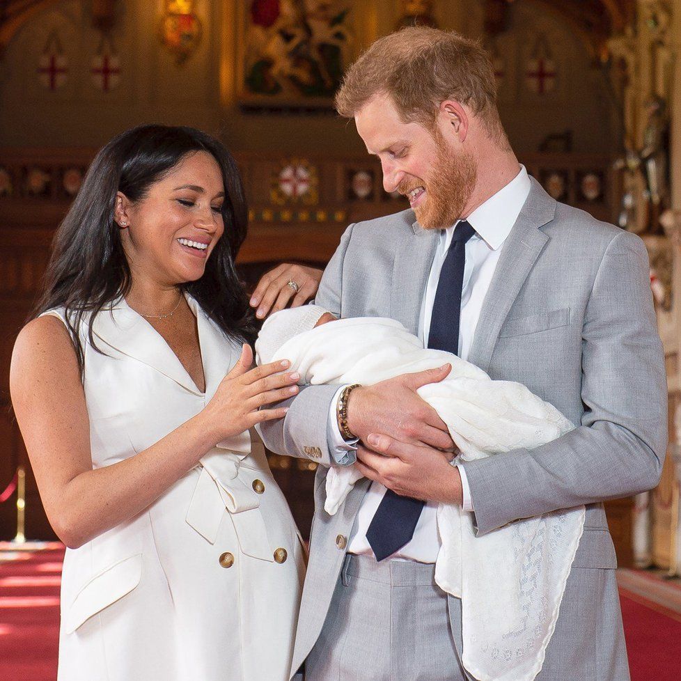 Princ Harry a vévodkyně Meghan představili syna.