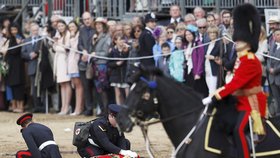 Zranění během oslav Trooping the Colour