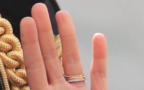 Vévodkyně Meghan předvedla nový prsten