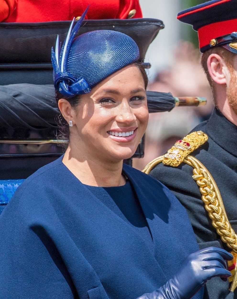 Vévodkyně Meghan na oslavách narozenin královny