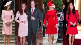 Vévodkyně Kate nemá na nové šaty? Chodí stále ve stejných modelech!