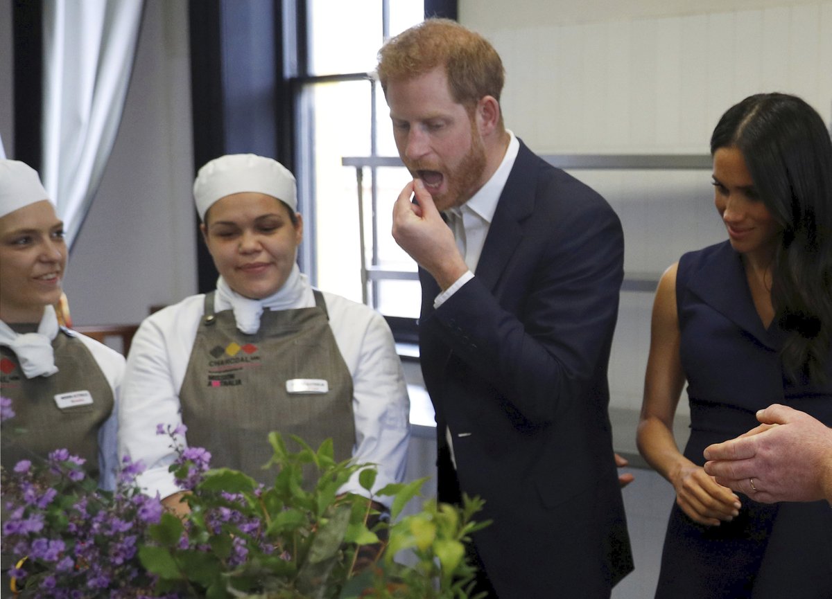 Princ Harry a vévodkyně Meghan v restauraci v Melbourne